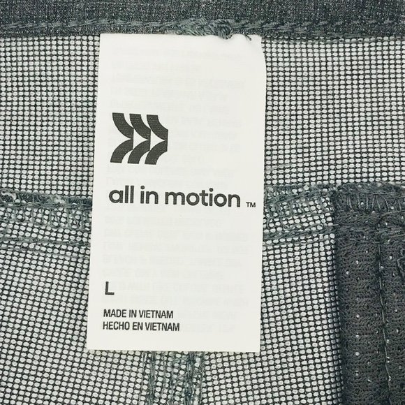 All In Motion Boys Size Large Adjustable Waist Moisture Wicking Golf Short New - Picture 4 of 14